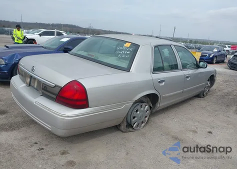 2008 Mercury Grand Marquis Ls из США, поврежденный, VIN 2MEHM75V28X604911